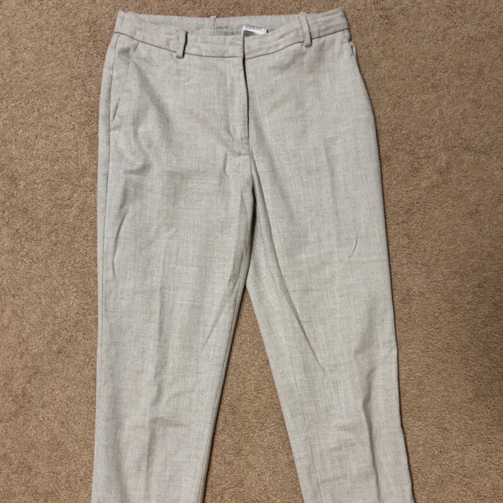 H&M Women's Light Gray Trousers